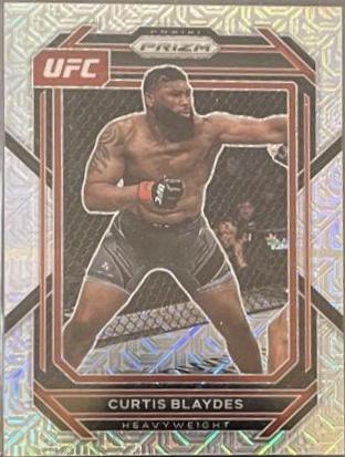 Curtis Blaydes 2023 Panini Prizm UFC Base #135 Mojo