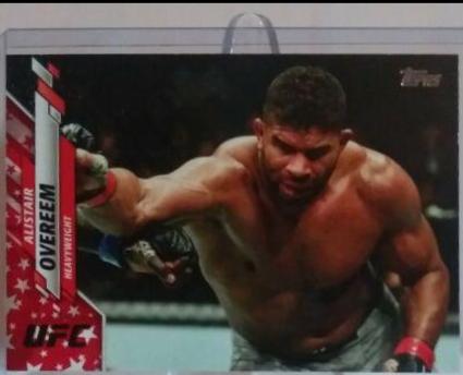 Alistair Overeem 2020 Topps UFC Base #43 Independence Day
