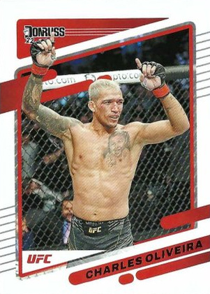 Charles Oliveira 2022 Panini Donruss UFC Base #85 Pink