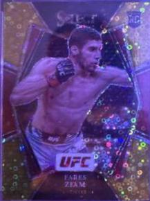 Fares Ziam 2022 Panini Select UFC Premier Level #130 Gold Disco