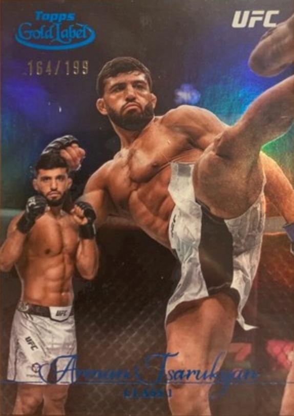 Arman Tsarukyan 2024 Topps Gold Label UFC Base Class I #68 Red