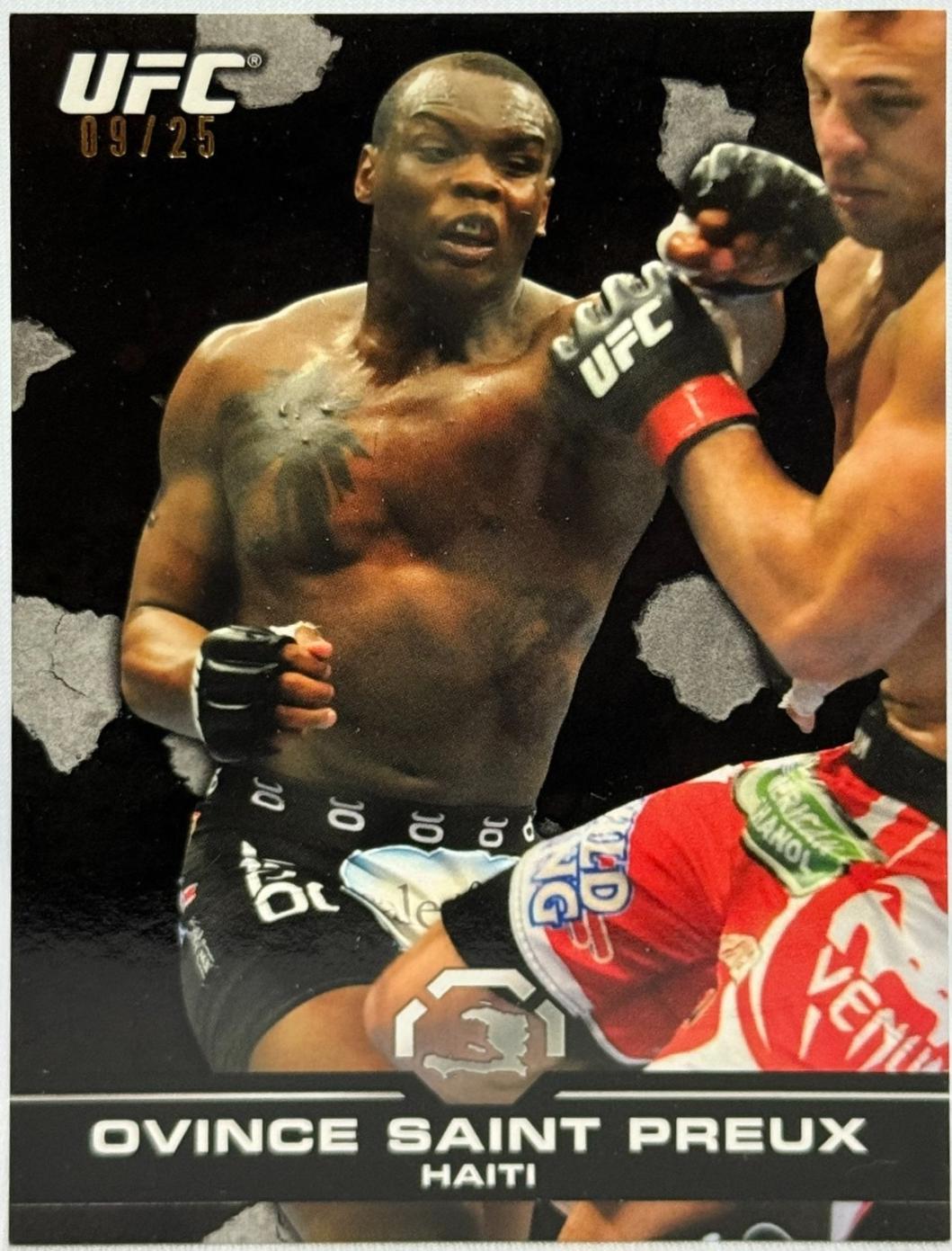Ovince Saint Preux 2013 Topps UFC Bloodlines Base #67 Black