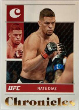 Nate Diaz 2022 Panini Chronicles UFC Base Chronicles #9 Bronze