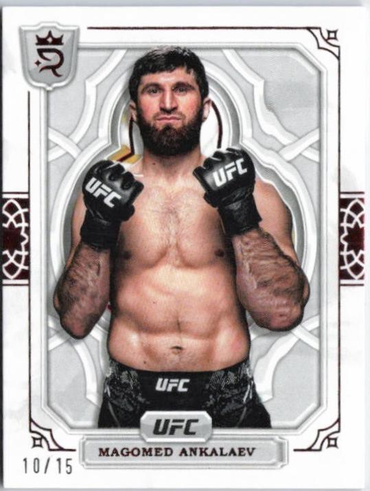 Magomed Ankalaev 2024 Topps Royalty UFC Base #78 Red