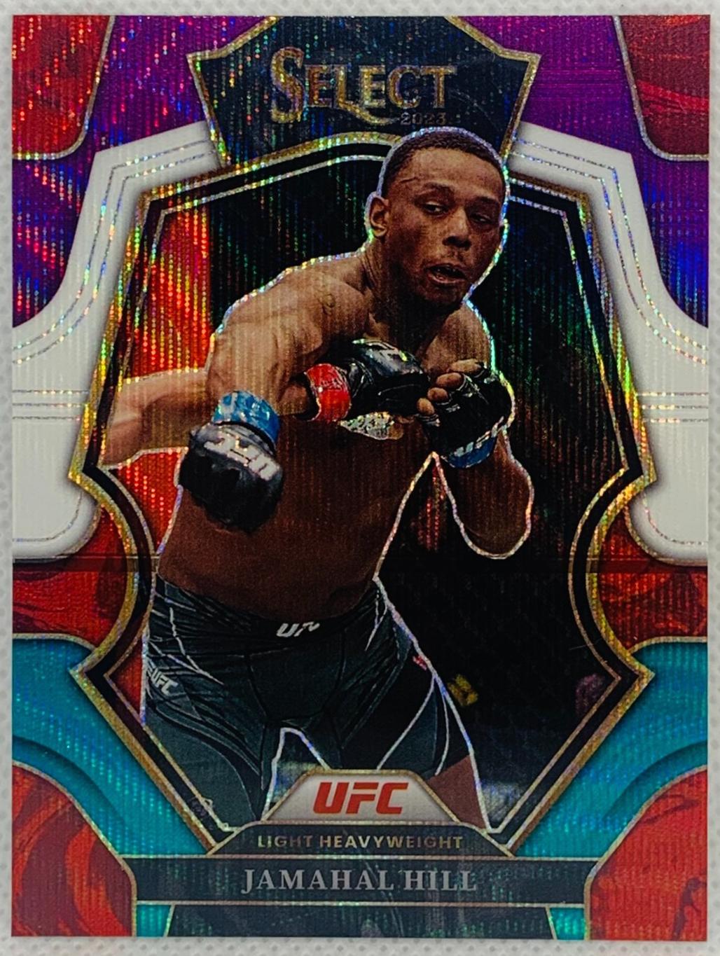 Jamahal Hill 2023 Panini Select UFC Premier Level #173 Tri Color