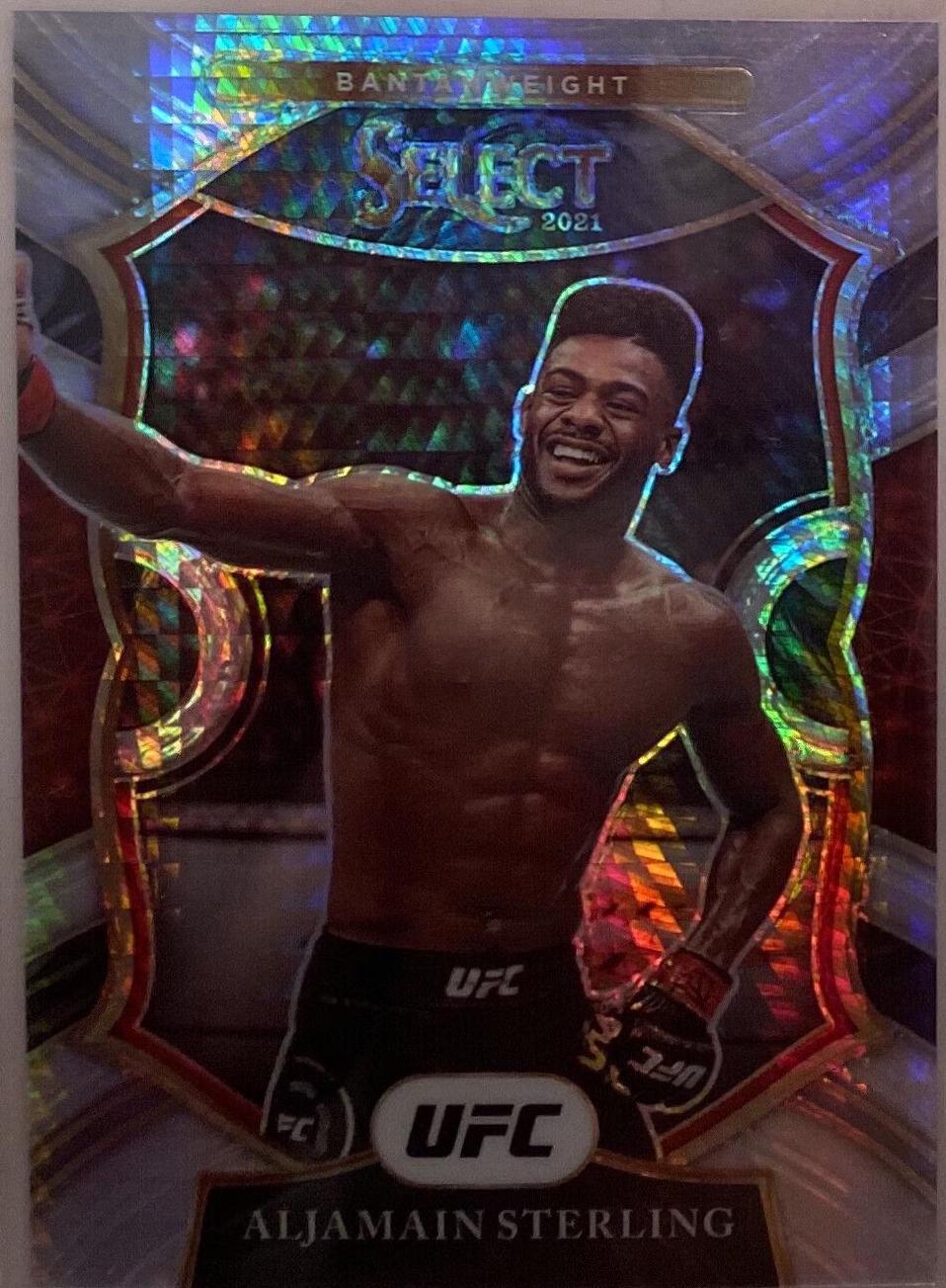 Aljamain Sterling 2021 Panini Select UFC Concourse #46 Lucky Envelopes