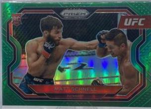 Matt Schnell 2021 Panini Prizm UFC Base #109 Green