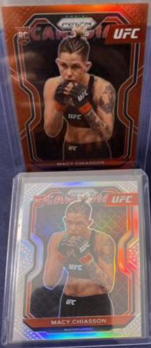 Macy Chiasson 2021 Panini Prizm UFC Base #37 Red