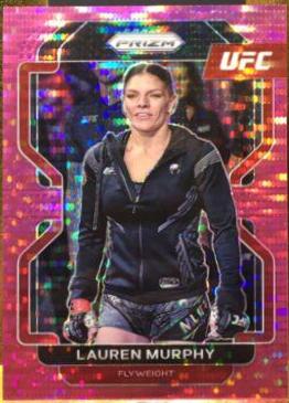 Lauren Murphy 2022 Panini Prizm UFC Base #126 Pink Pulsar