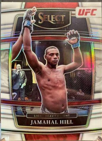 Jamahal Hill 2022 Panini Select UFC Concourse #68 White