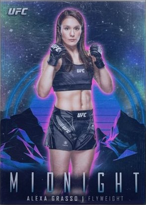 Alexa Grasso 2024 Topps Midnight UFC Base #81 Daybreak