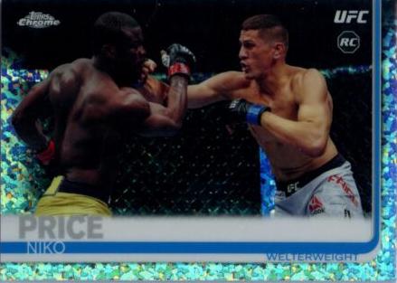 Niko Price 2019 Topps Chrome UFC Base #32 Diamond Hot Box