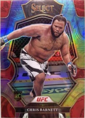 Chris Barnett 2023 Panini Select UFC Octagonside #246 Tie Dye