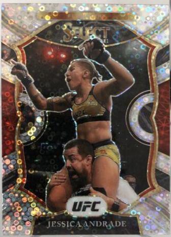 Jessica Andrade 2021 Panini Select UFC Concourse #25 Disco