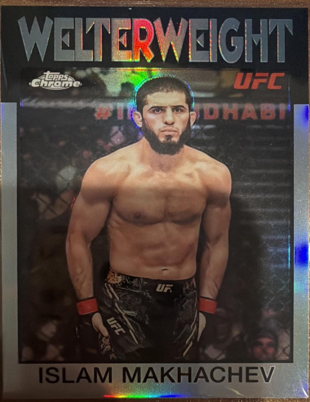 Islam Makhachev 2026 Topps Chrome UFC 1986 Topps #86-20 Refractor