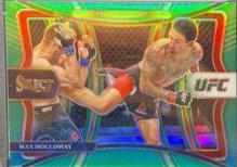 Max Holloway 2021 Panini Select UFC Octagonside #298 Green