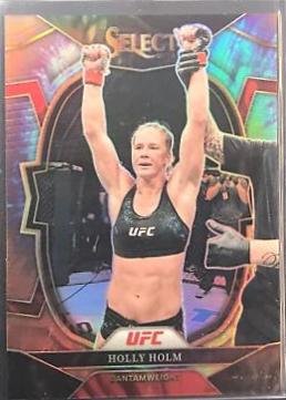 Holly Holm 2023 Panini Select UFC Concourse #44 Tie Dye