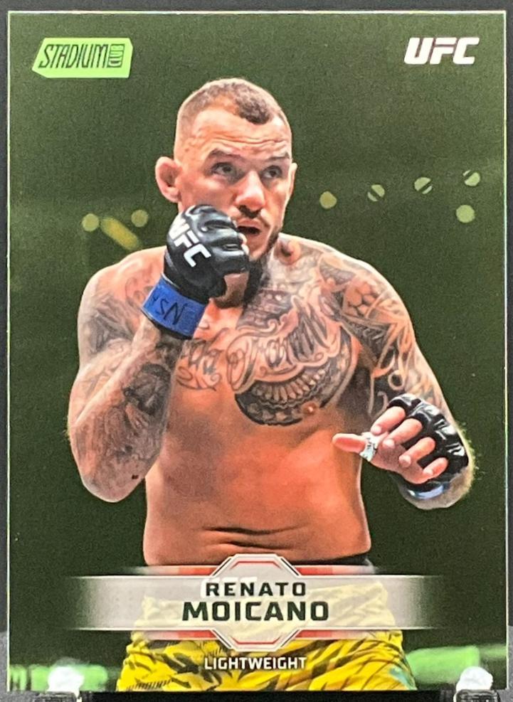 Renato Moicano 2026 Topps Stadium Club UFC Base #115 Light Blue