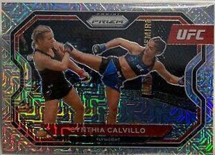 Cynthia Calvillo 2021 Panini Prizm UFC Base #146 Mojo