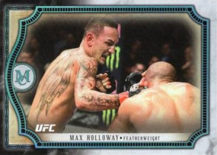 Max Holloway 2018 Topps UFC Museum Collection Base #19 Ruby