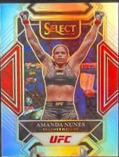 Amanda Nunes 2022 Panini Select UFC Mezzanine #302 Silver