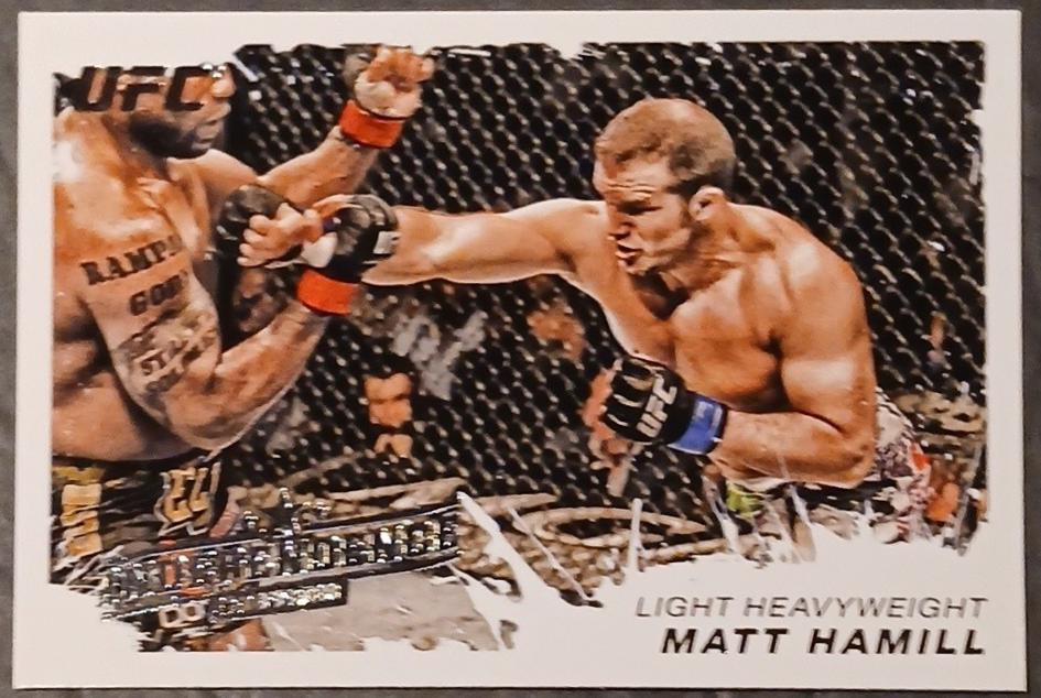 Matt Hamill 2011 Topps UFC Moment of Truth Base #188 Independence Edition