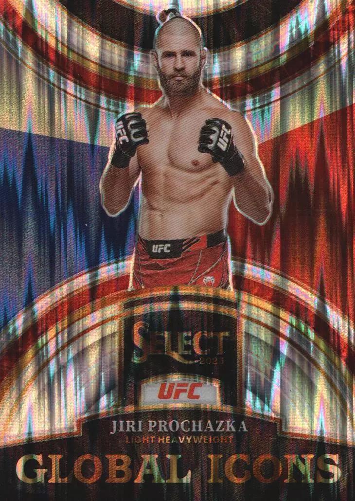 Jiri Prochazka 2023 Panini Select UFC Global Icons #7 Flash