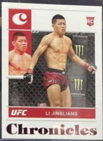 Li Jingliang 2022 Panini Chronicles UFC Base Chronicles #81 Red