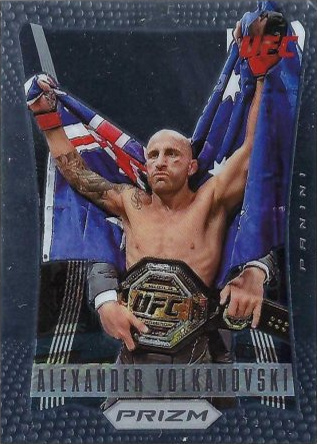 Alexander Volkanovski 2022 Panini Prizm UFC Prizm Flashback #8 Black
