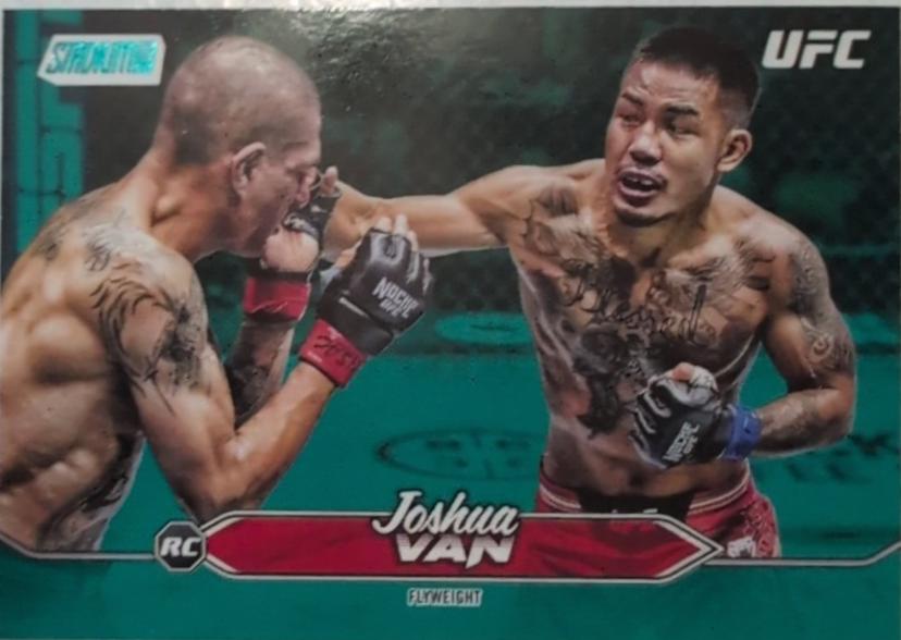 Joshua Van 2025 Topps Stadium Club UFC Base #15 Teal