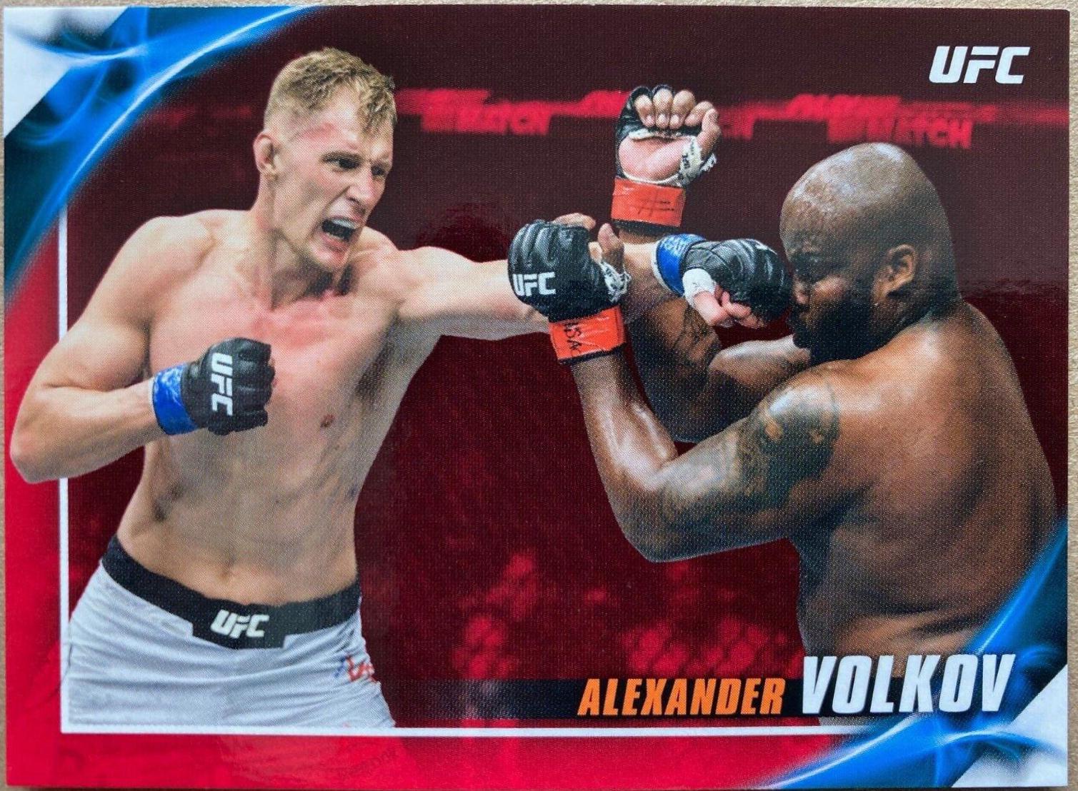 Alexander Volkov 2019 Topps UFC Knockout Base #86 Red