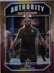 Herb Dean 2023 Panini Donruss Optic UFC Base #148 Orange