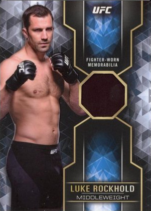 Luke Rockhold 2017 Topps UFC Knockout Knockout Relics #KR-LR Red