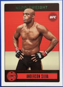 Anderson Silva 2023 Panini Chronicles UFC Base Legacy #147 Green