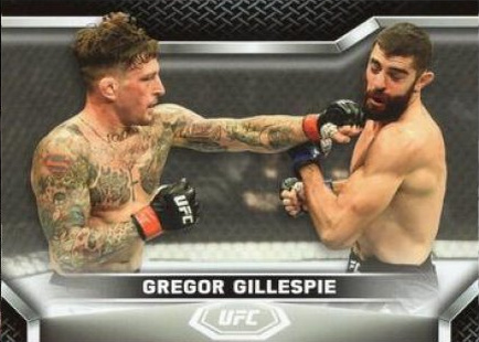 Gregor Gillespie 2020 Topps UFC Knockout Base #29 Red