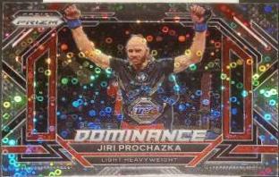 Jiri Prochazka 2023 Panini Prizm UFC Dominance #12 Silver