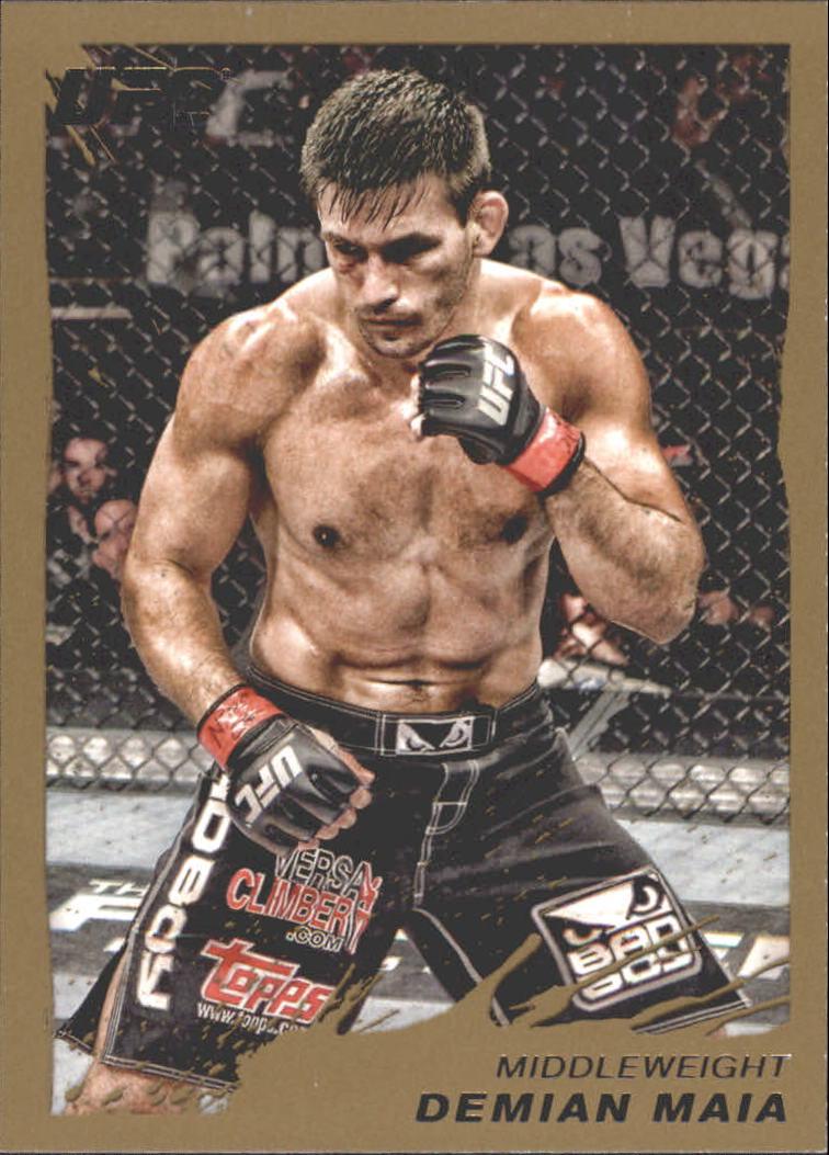 Demian Maia 2011 Topps UFC Moment of Truth Base #152 Gold