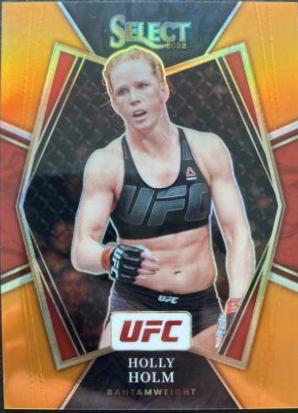 Holly Holm 2022 Panini Select UFC Premier Level #115 Orange