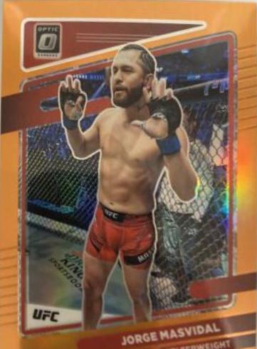 Jorge Masvidal 2022 Panini Donruss Optic UFC Base #79 Orange