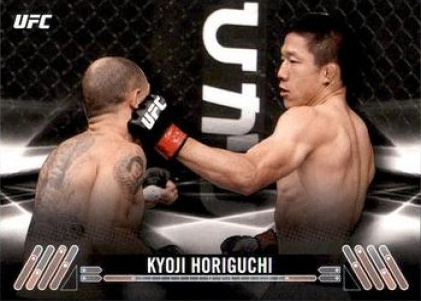 Kyoji Horiguchi 2017 Topps UFC Knockout Base #98 Red