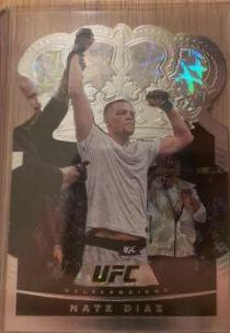Nate Diaz 2021 Panini Chronicles UFC Base Crown Royale #13 Asia