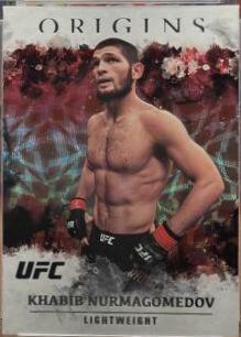 Khabib Nurmagomedov 2021 Panini Chronicles UFC Base Origins #40 Asia