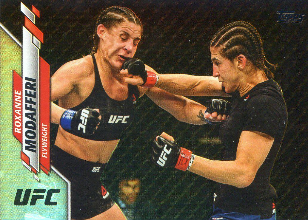 Roxanne Modafferi 2020 Topps UFC Base #66 Rainbow Foil