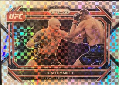 Josh Emmett 2023 Panini Prizm UFC Base #94 Lucky Envelopes