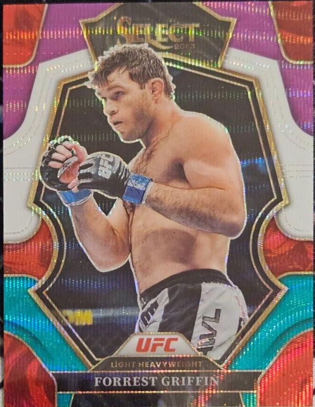 Forrest Griffin 2023 Panini Select UFC Octagonside #278 Tri Color