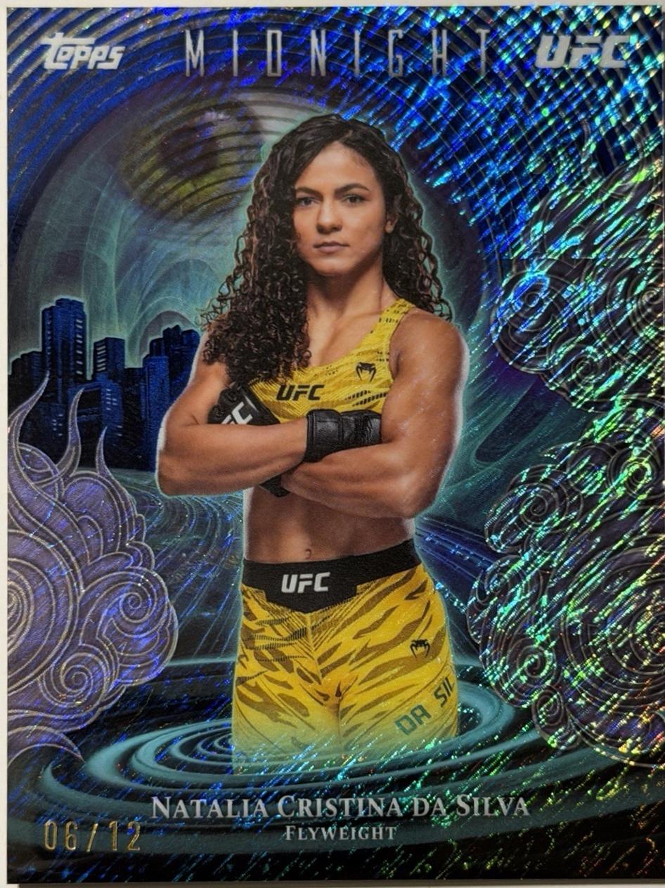 Natalia Silva 2026 Topps Midnight UFC Insomnia #IN-5 Midnight