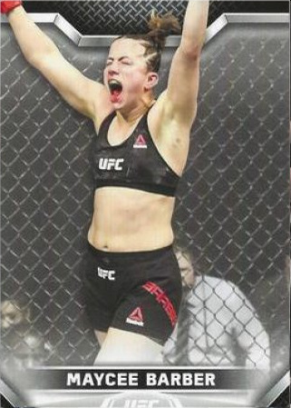 Maycee Barber 2020 Topps UFC Knockout Base #10 Gold