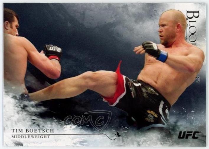 Tim Boetsch 2014 Topps UFC Bloodlines Base #19 Black