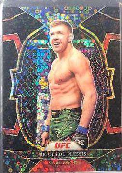 Dricus Du Plessis 2023 Panini Select UFC Concourse #24 Disco