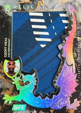 Geoff Neal 2025 Topps Royalty UFC Relic Jewels #RJ-GN Platinum